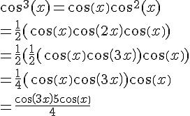 Linearisation De Cos 3